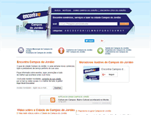 Tablet Screenshot of encontracamposdojordao.com.br